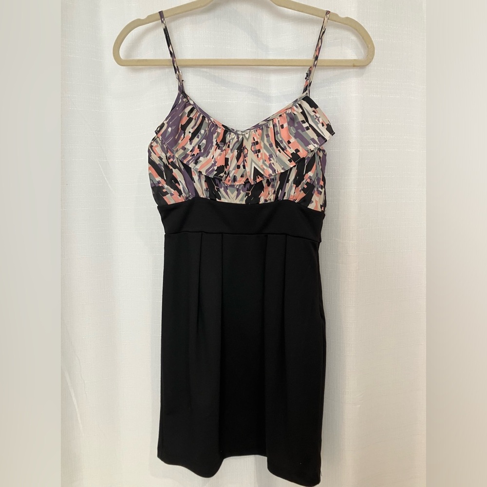 Forever 21 Multicolor Abstract Pattern Dress